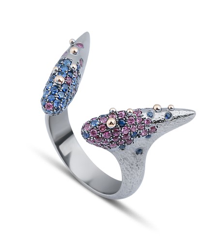 SMALL DESTINED SPIRITS BURST RING